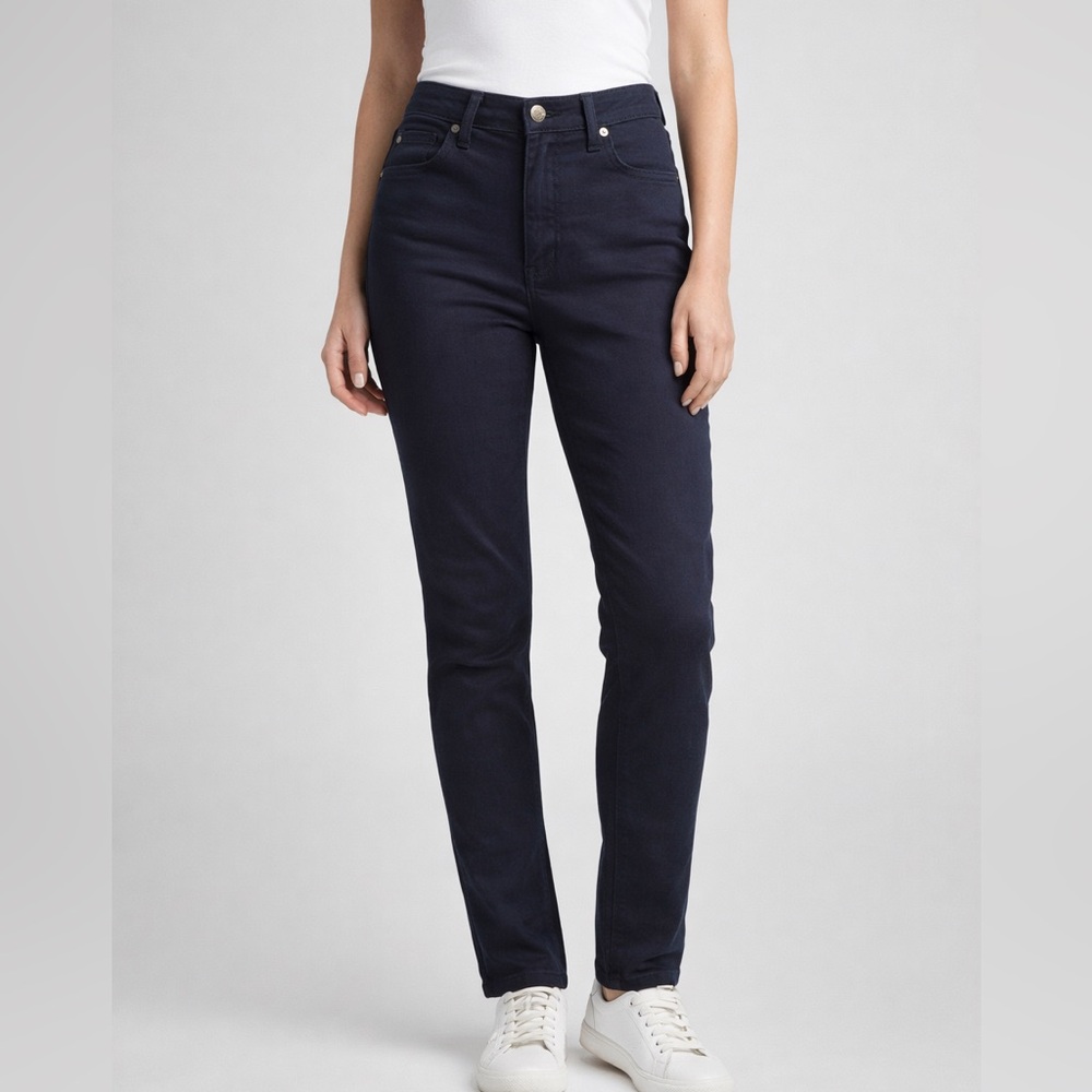 prAna Kayla High Rise Jeans Indie Blue Size 2 (26) Stretch Denim NWT